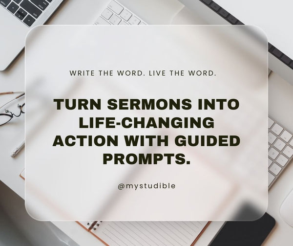 Sermon Notes Template