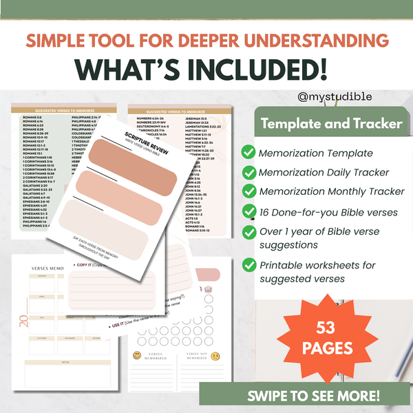 Bible Verse Memorization Tool