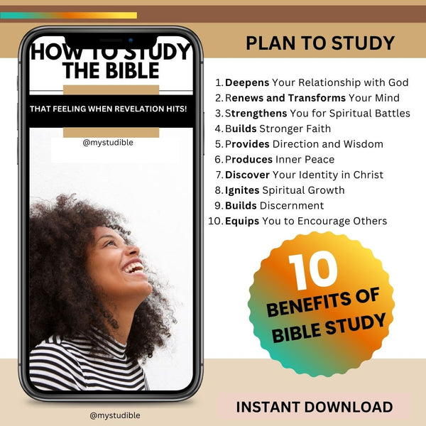 Bible Study Templates