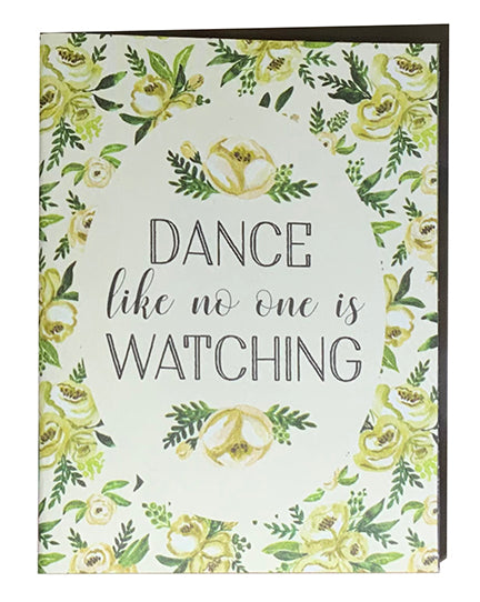 Dance Like No one is Watching Pocket Notebook