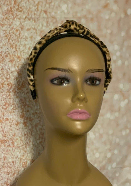 Leopard Knotted Headband