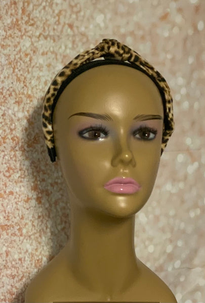 Leopard Knotted Headband