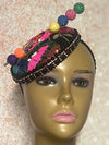 Multicolor Round Fascinator, Handmade Church, Weddings, Tea Parties and Special Occasions