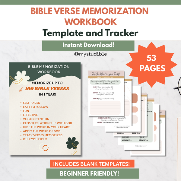 Bible Verse Memorization Tool