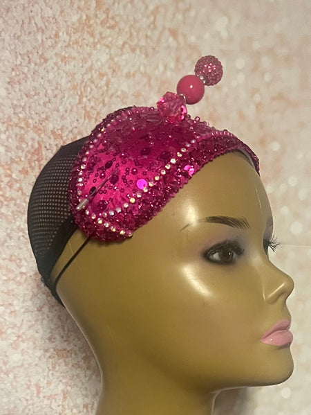 Beautiful White Fascinator Half Hat for Church Head Covering, Tea Parties and Other Special Occasions