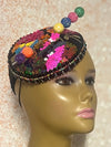 Multicolor Round Fascinator, Handmade Church, Weddings, Tea Parties and Special Occasions