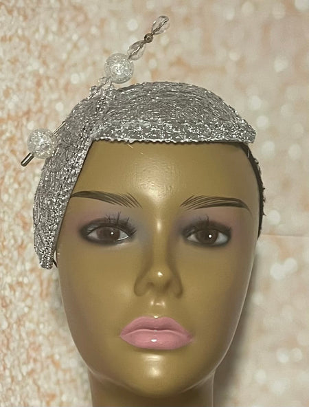 Purple and Gold Scrunchie Headband