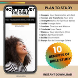 Bible Study Templates