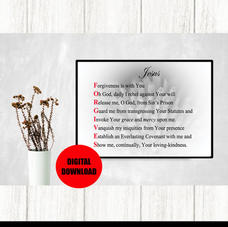 Believe and Be Established Printable Art