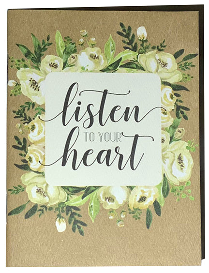 Listen to Your Heart Pocket Notebook