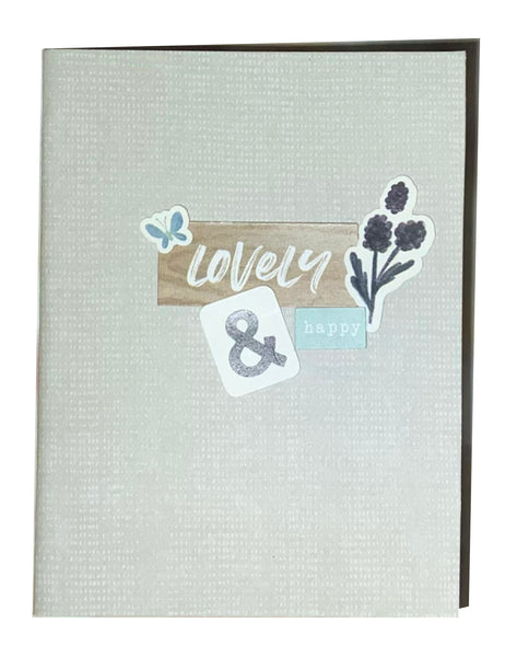 Lovely and Happy Pocket Notebook
